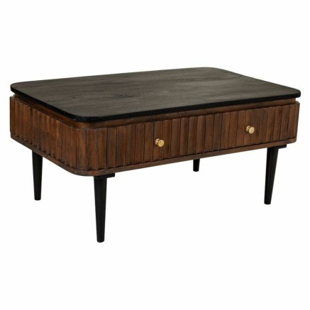 Hoofdtafel Alexandra House Living Bruin Ijzer Mangohout 60 x 45 x 100
