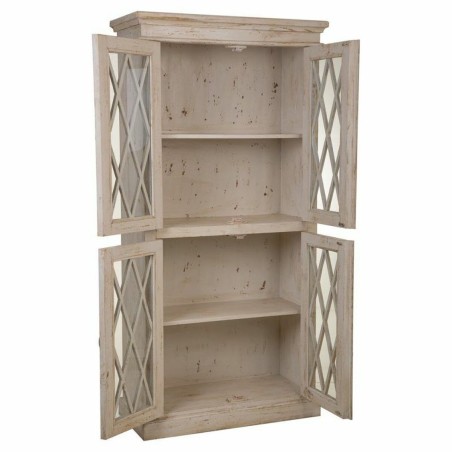 Présentoir Alexandra House Living verre Fer Bois de manguier 40 x 183