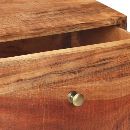 Table console 90x35x75 cm Bois d'acacia brut