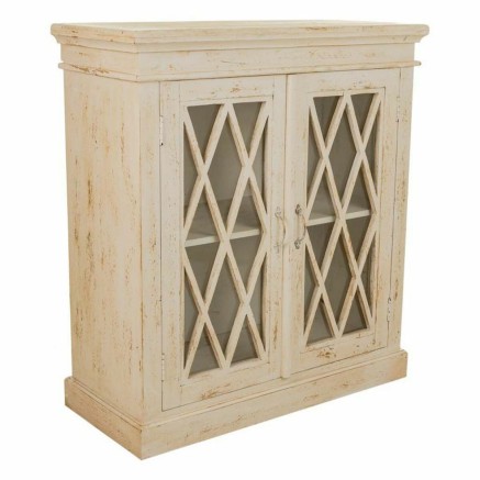 Meuble d'Entrée Alexandra House Living Blanc 40 x 100 x 90 cm