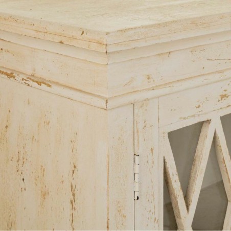 Meuble d'Entrée Alexandra House Living Blanc 40 x 100 x 90 cm