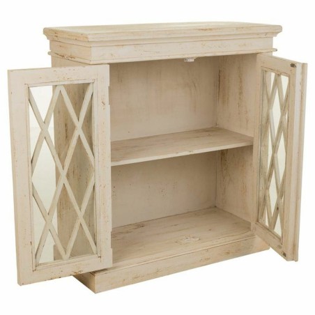 Meuble d'Entrée Alexandra House Living Blanc 40 x 100 x 90 cm