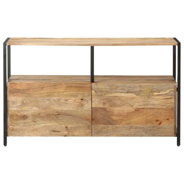 Buffet 110x35x65 cm Bois de manguier massif
