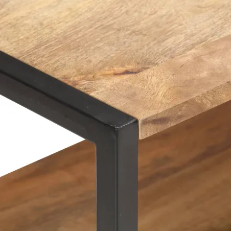 Buffet 110x35x65 cm Bois de manguier massif