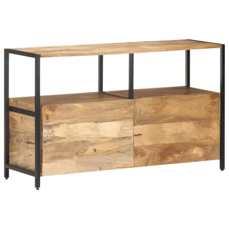 Buffet 110x35x65 cm Bois de manguier massif