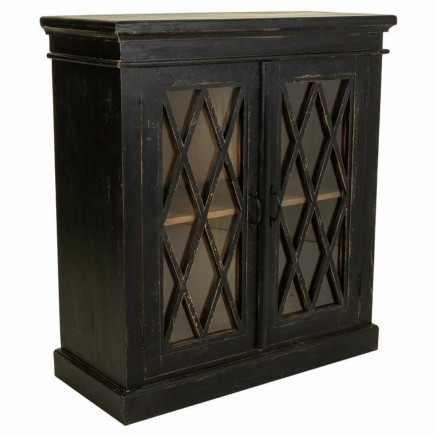 Eingangsbereich Alexandra House Living Schwarz 40 x 100 x 90 cm
