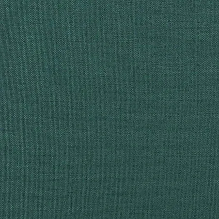 Ensemble de canapés 3 pcs vert foncé tissu