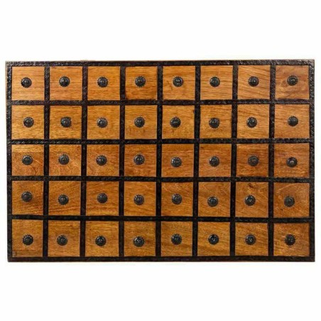 Truhe Alexandra House Living Braun Metall Mango-Holz 40 x 30 x 60 cm H