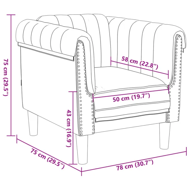 Ensemble de canapés 3 pcs marron velours