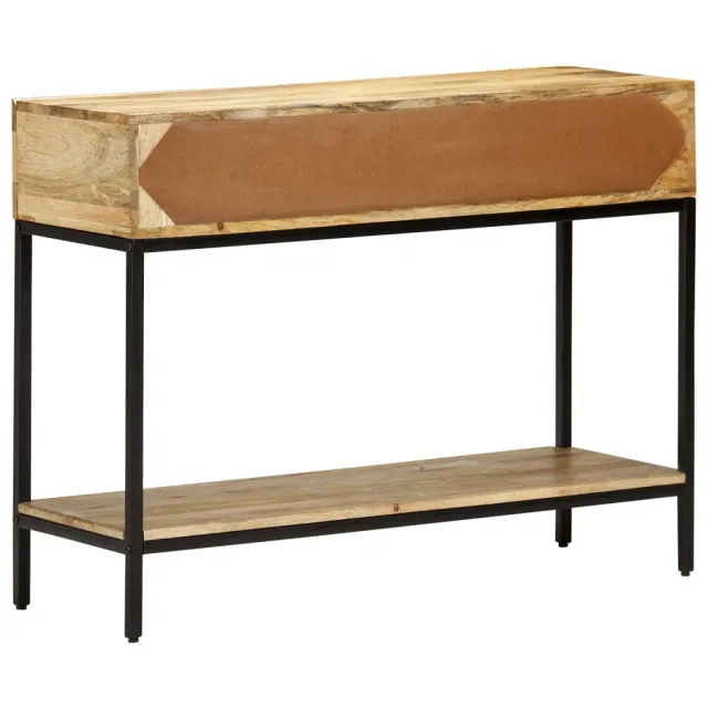 Table console 100x35x76 cm Bois de manguier massif