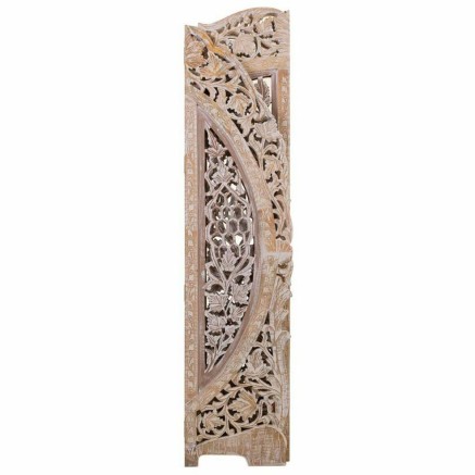 Spanische Wand Alexandra House Living Weiß 2 x 180 x 153 cm 2