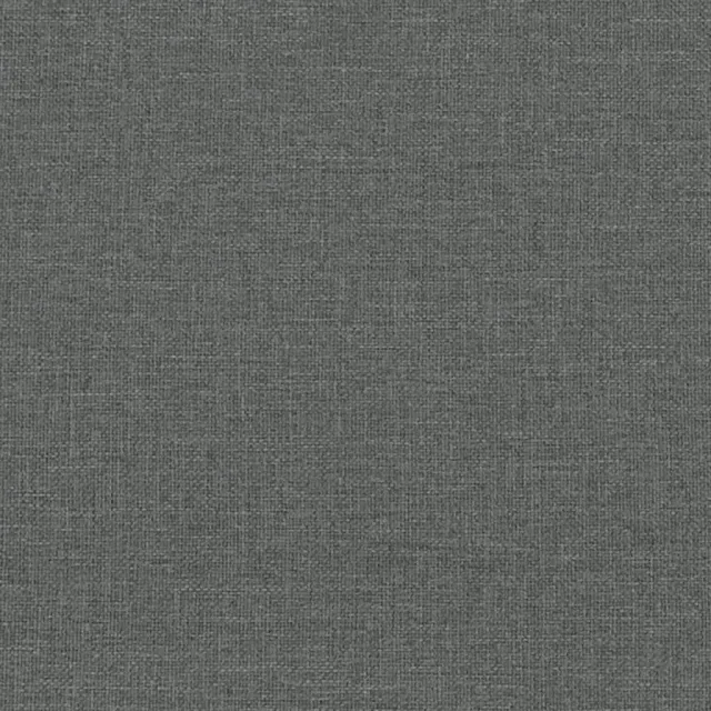 Ensemble de canapés 2 pcs gris foncé tissu