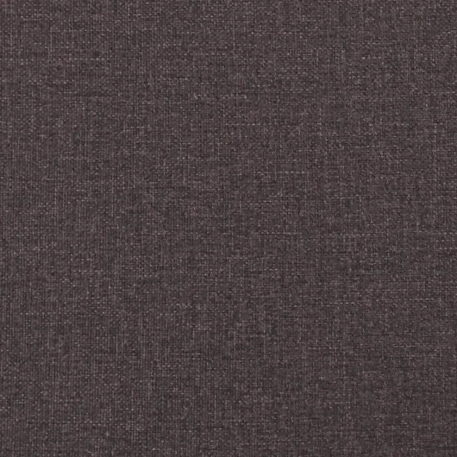 Ensemble de canapés 2 pcs marron foncé tissu
