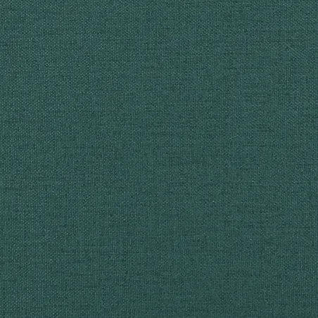 Ensemble de canapés 2 pcs vert foncé tissu