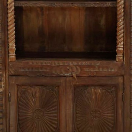 Estantería Alexandra House Living Marrón Madera 53 x 217 x 99 cm 2