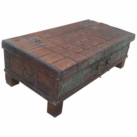 Truhe Alexandra House Living Recyceltes Holz