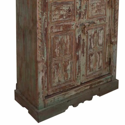 Armadio Alexandra House Living Marrone Legno Riciclato 45 x 204 x 127 2