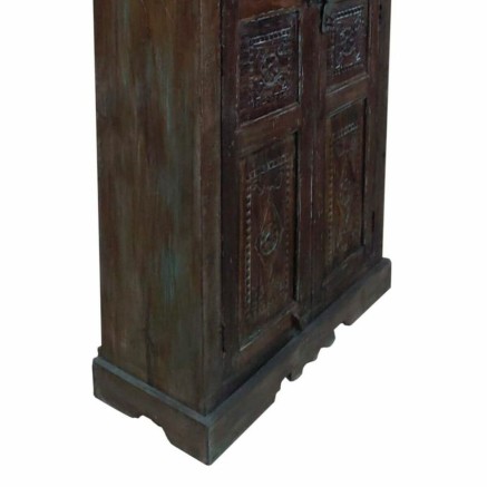 Armario Alexandra House Living Marrón Madera Reciclada 41 x 210 x 125 2