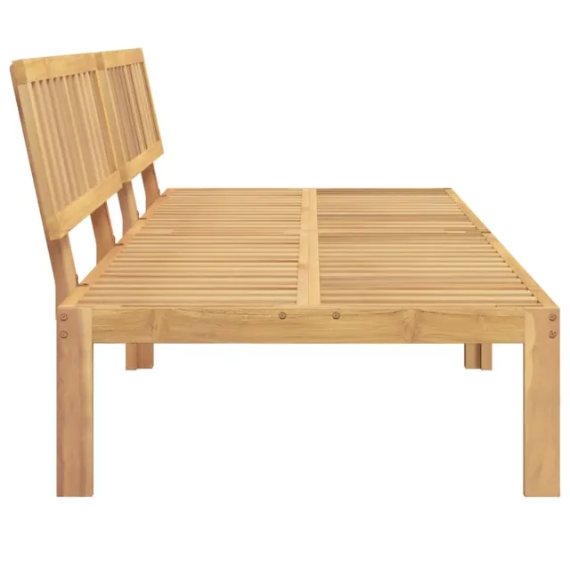 Canapés centraux palette de jardin 2 pcs bois massif d'acacia