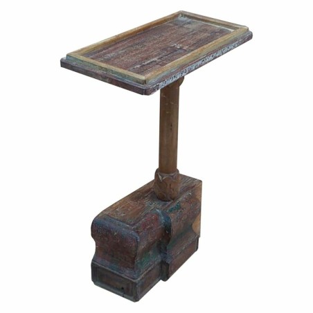 Table d'appoint Alexandra House Living Marron Bois Recyclé 23 x 49 x
