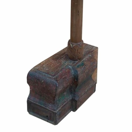 Table d'appoint Alexandra House Living Marron Bois Recyclé 23 x 49 x