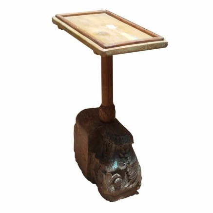 Table d'appoint Alexandra House Living Marron Bois Recyclé 23 x 49 x
