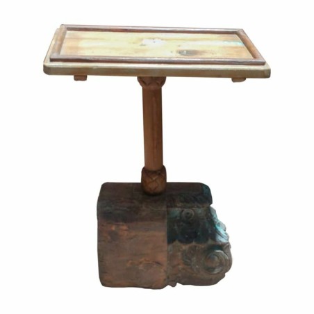 Bijzettafel Alexandra House Living Bruin Gerecycleerd Hout 23 x 49 x 4
