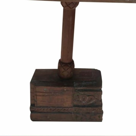 Table d'appoint Alexandra House Living Marron Bois Recyclé 23 x 49 x