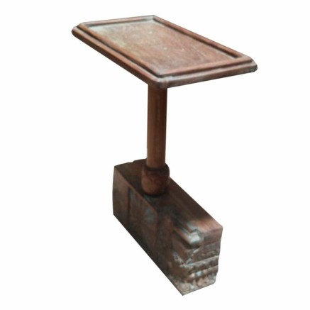 Table d'appoint Alexandra House Living Marron Bois Recyclé 23 x 49 x