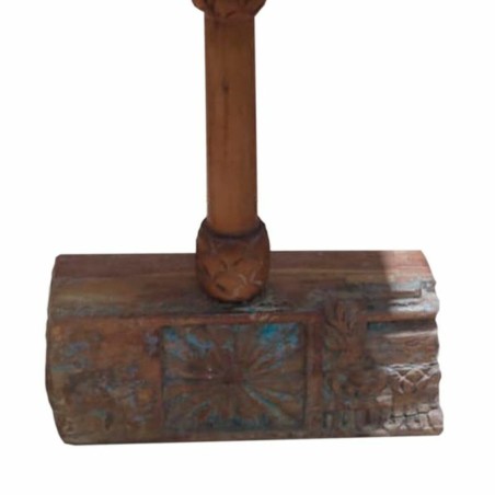 Table d'appoint Alexandra House Living Marron Bois Recyclé 23 x 49 x