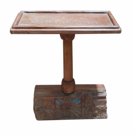 Table d'appoint Alexandra House Living Marron Bois Recyclé 23 x 49 x