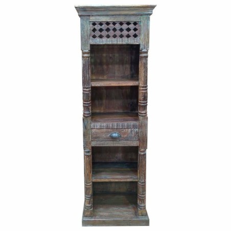 Scaffale Alexandra House Living Marrone Legno Riciclato 34 x 180 x 56