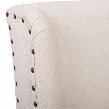 Taburete Alexandra House Living Beige Madera de caucho 58 x 104 x 48 c