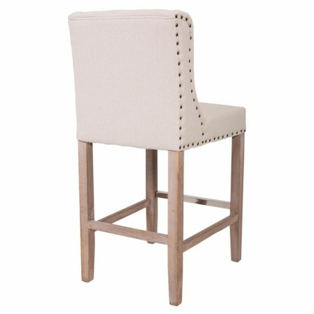 Taburete Alexandra House Living Beige Madera de caucho 58 x 104 x 48 c