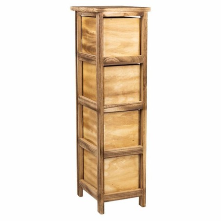 Caisson à Tiroirs Alexandra House Living Marron Bois Bois de paulowni