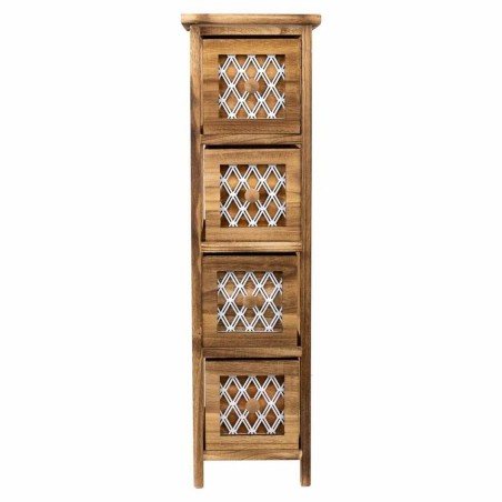 Caisson à Tiroirs Alexandra House Living Marron Bois Bois de paulowni