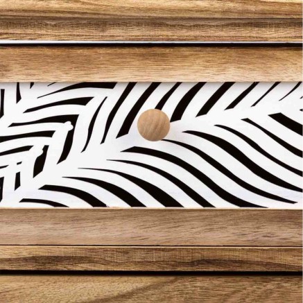 Cajonera Alexandra House Living Marrón Madera Madera de Paulonia 29 x 2