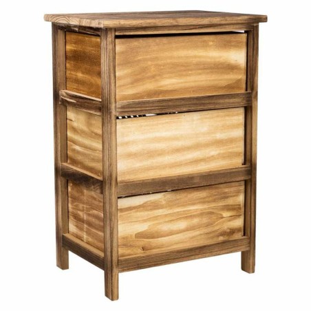 Cassettiera Alexandra House Living Marrone Legno Legno di paulownia 29