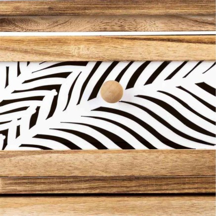 Cajonera Alexandra House Living Marrón Madera Madera de Paulonia 29 x 2