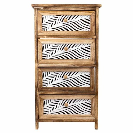 Chest of drawers Alexandra House Living Brown Wood Paolownia wood 29 x