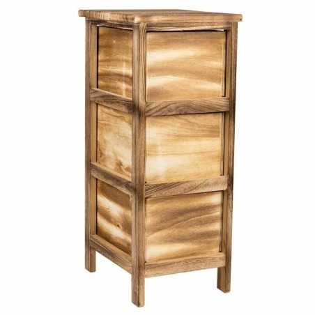 Cajonera Alexandra House Living Marrón Madera Madera de Paulonia 32 x