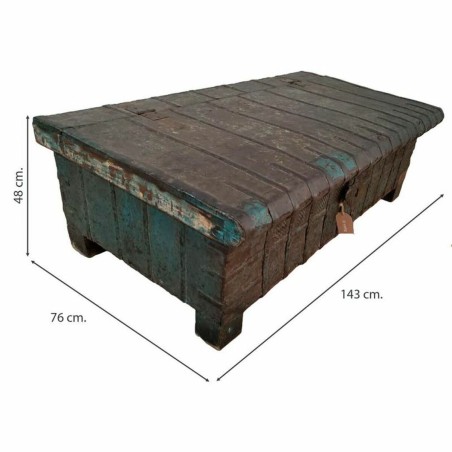Tavolino da Caffè Alexandra House Living Marrone 62 x 38 x 115 cm