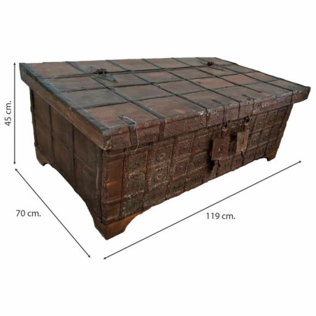 Mesa de Centro Alexandra House Living Marrón 70 x 45 x 119 cm