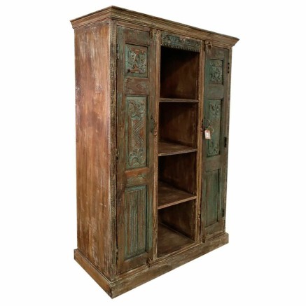 Étagère Alexandra House Living Marron Bois de manguier 38 x 207 x 17