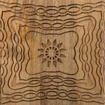 Table Basse Alexandra House Living Marron Bois de manguier 45 x 41 x 4 2