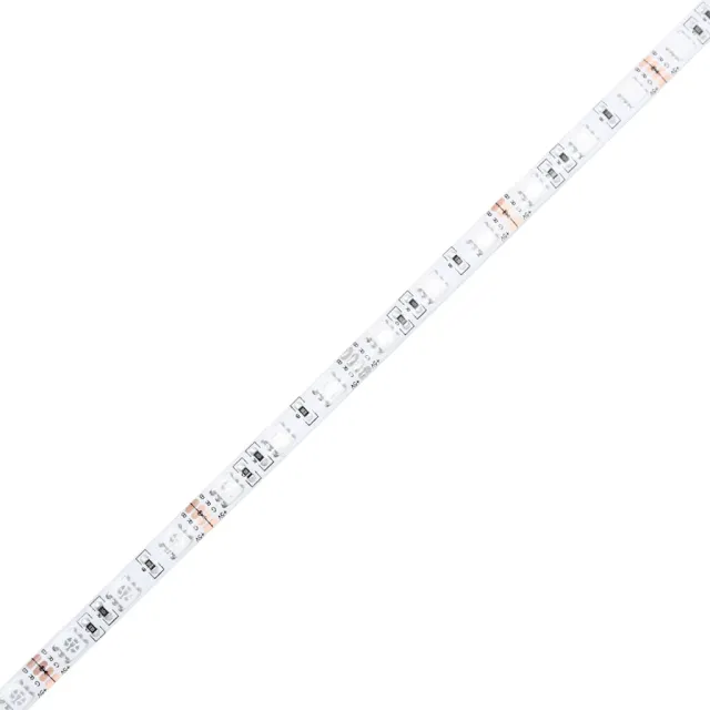 Cadre de lit avec LED sans matelas chêne sonoma 135x190 cm