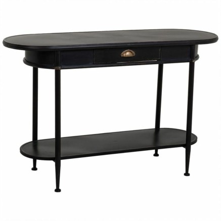 Meuble d'Entrée avec Tiroirs Alexandra House Living Noir 41 x 75 x 12