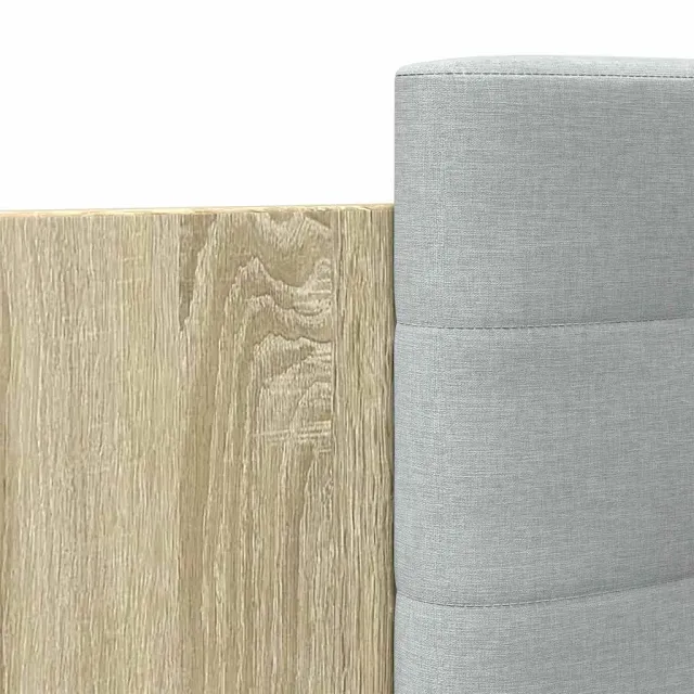 Cadre de lit sans matelas chêne sonoma 90x200 cm