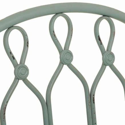 Chaise de Salle à Manger Alexandra House Living Vert 56 x 96 x 55 cm 2