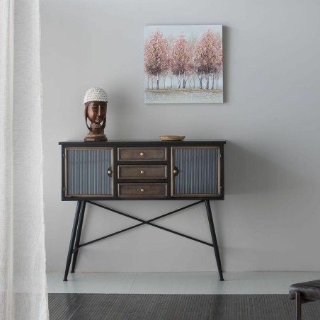 Credenza Alexandra House Living Marrone Metallo 42 x 100 x 122 cm